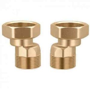 165006 Coppia di codoli eccentrici 1 1/2" F x 1" F CALEFFI