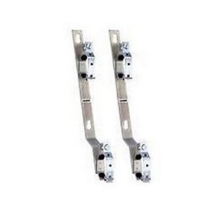 658100 Coppia zanche di fissaggio per collettori serie 663 e 668...S1 CALEFFI