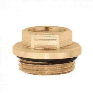 364254 3/4M 1/2F  Raccordo di testa per collettori serie 360  CALEFFI