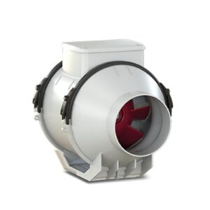 17143 Aspiratore elicocentrifugo in tecnopolimero resistente al fuoco per installazione in-line Ø 100 mm LINEO 100 Q VORTICE