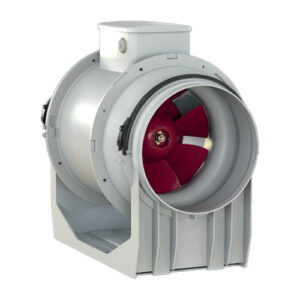 17148 Aspiratore elicocentrifugo in tecnopolimero resistente al fuoco per installazione in-line Ø 200 mm LINEO 200 Q VORTICE