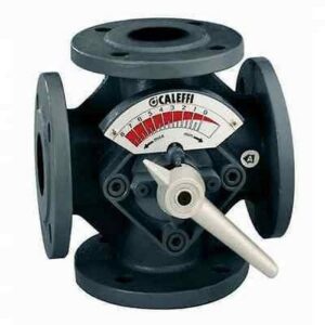 611060 Valvola miscelatrice quattro vie, flangiata, a farfalla DN 65 CALEFFI