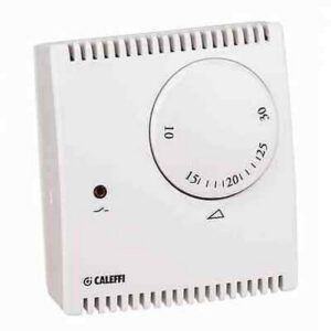 620110 Termostato ambiente con spia di intervento ed interruttore ON/OFF CALEFFI