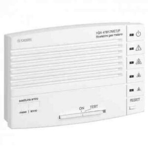 856302 Rivelatore di gas, con sensore incorporato ed uscita a relé CALEFFI