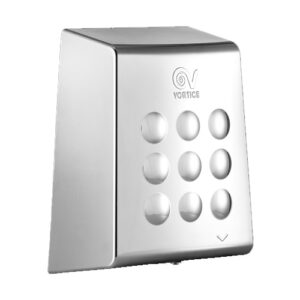 19218 Asciugamani automatico da parete color oro bianco, 2000W 
OPTIMAL DRY A ORO BIANCO VORTICE - immagine 1