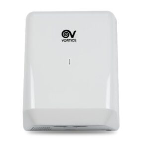 19236 Asciugamani automatico da parete, scocca in acciaio, bianco, 800W 
ECODRY  VORTICE