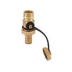538201 Rubinetto di scarico caldaia con tappo 1/4" M CALEFFI