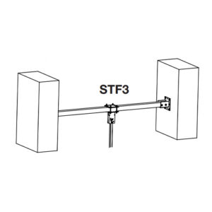 20269 Kit staffe ancoraggio per NORDK HVLS Super Blade: su struttura esistente 3m-5m STF3 VORTICE