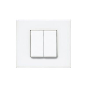 21131 Interruttore/selettore 2 velocità Quardo Evo incasso per scatola DIN 2SS-D VORTICE