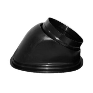 21491 Tegola nera Ø 125/150/160mm TEG D.125/150 35-55° 8527 VORTICE