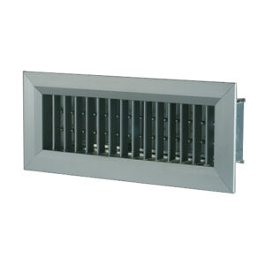 22216 Bocchetta di mandata/ripresa in alluminio, rettangolare BM 300x100 VORTICE