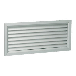 22219 Griglia di ripresa con alette inclinate fisse fissaggio a clips GA 200X100 VORTICE