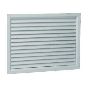 22243 Griglia di ripresa con alette inclinate fisse fissaggio a clips GA 300X150 VORTICE