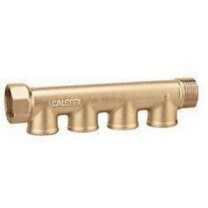 349330 Collettore semplice componibile 3/4"  1/2" F  CALEFFI