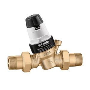 535040H Riduttore di pressione con cartuccia estraibile 1/2" e attacco manometro 1/4" F CALEFFI