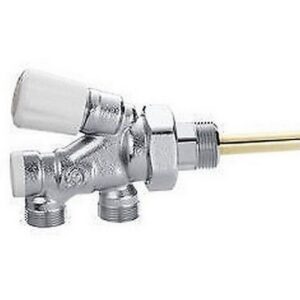 455601 1" sinistro Valvola termostatizzabile per comandi termostatici  CALEFFI