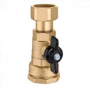 871040 Valvola a sfera completa di raccordo per tubo polietilene CALEFFI