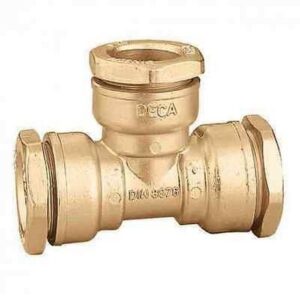 894027 DECA - Raccordo a tee Ø 27 CALEFFI