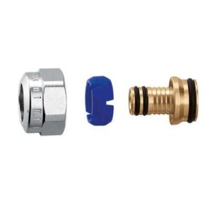 679066 DARCAL Raccordo tubi  Cromato 23 p.1,5 - Ø 20x2,5 (tubo REHAU)  CALEFFI