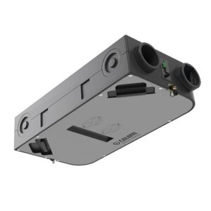 AIR113100 150 Unità VMC entalpica per installazione a parete o soffitto con recuperatore di calore sensibile ad alta efficienza – Portata massima 150 m³/h CALEFFI - immagine 1