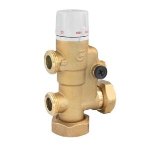 F19267 Gruppo valvola miscelatrice termostatica per serie 182 CALEFFI