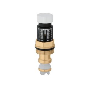F69793 Regolatore micrometrico per collettore di distribuzione per impianti a pannelli serie 662..6  CALEFFI
