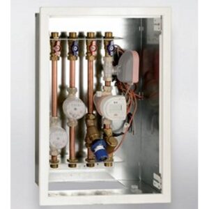 Q3IVHT0J0Y Modulo conter s per la contabilizzazione e gestione di una linea energia con valvola di zona a 2 vie con valvola di bilanciamento statico COMPARATO