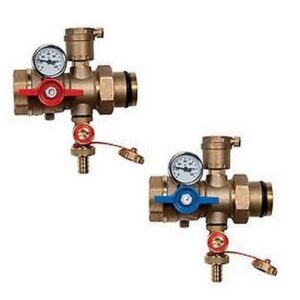 R269T Valvole per collettori di mandata e ritorno R269TY035 1" GIACOMINI