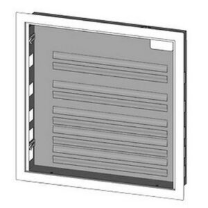 GE551 Cassetta da incasso lamiera GE551Y031 750 x 1500 x 190 mm GIACOMINI