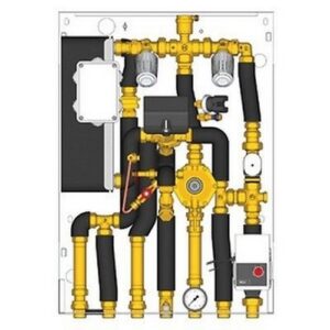 GE556-4 Satellite con valvola di controllo GE556Y323 3/4" GIACOMINI