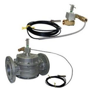 N143 Valvola intercettazione N143Y145 taratura 110°C  DN150 flangiato GIACOMINI