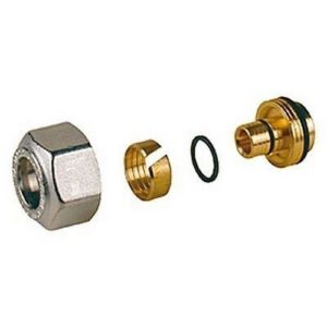 R179AM Adattatore tubi in plastica o multistrato R179MX026 18x(20x2) GIACOMINI