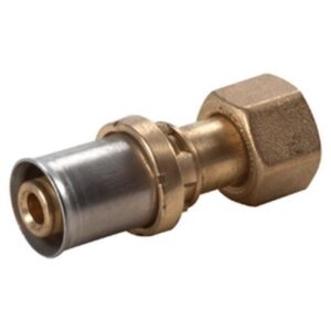 RM179SP Raccordo diritto con calotta RM179Y082 1 1/4" x (40 x 3,5) GIACOMINI