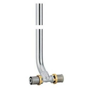 RM158 Raccordo a T inclinato 45° RM158X034 (16 x 2) x 16 x (16 x 2) GIACOMINI