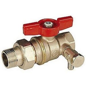 R919S Valvola attacchi F-M bocchettone R919SX009 1 1/4"Fx1 1/4"M-3/8" GIACOMINI