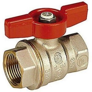 R911 Valvola con attacchi F-F maniglia a farfalla R911X024 3/4" GIACOMINI