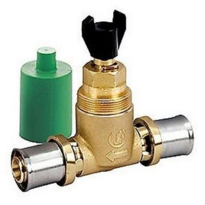 RM173 Rubinetto di intercettazione a vitone RM173Y033 16 x (16x2) GIACOMINI