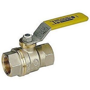 R950 Valvola con attacchi F-F maniglia a leva R950X027 1 1/2" GIACOMINI