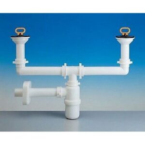 1211.043 Sifone 1211 Tubo Pp Ø40 Bianco Lira