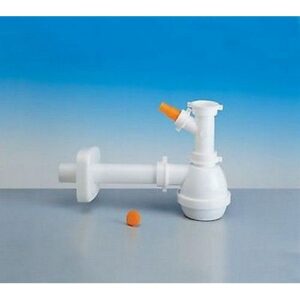 1333.020 Sifone 1333/9 1½" Tubo Pp Ø40 Bianco Lira