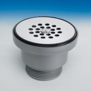 1911.177 1911 1½" Con Griglia Fori Tondi Inox Ø61,5 E Vite Lira