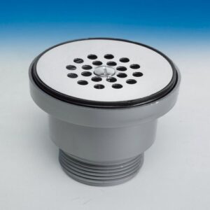 1911.179 1911 1½" Con Griglia Fori Tondi Inox Ø45 E Vite Tg Lira