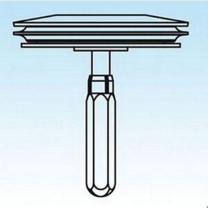 9.1971.41 Tappo Salterello Inox Satinato+Dist.7X34Mm+Dist.7X Lira