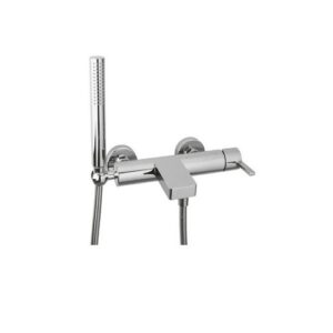 1M0P8451 MONOCOMANDO VASCA EST.DEVIATORE AUT.supp. integrato.CROMATO 1 FRISONE