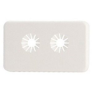 R175B Rosone in plastica valvole monotubo e bitubo base 16 R175BY001 GIACOMINI