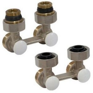 R388L Valvola per piastre convettrici R388LX001 3/4"F x 18 GIACOMINI