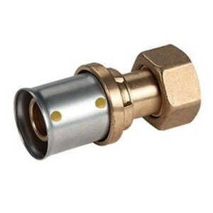 RM179P-G Raccordo diritto con calotta filettata RM179Y263 3/4"x(16x2) GIACOMINI