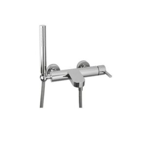 2M0P8451 MONOCOMANDO VASCA EST.DEVIATORE AUT.supp. integrato.CROMATO 2 FRISONE