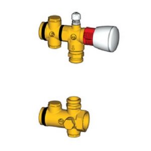 P553 Kit by-pass differenziale per collettori R553 P553Y060 3/4"E GIACOMINI