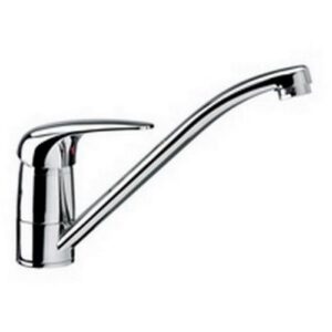 DU182TCR Rubinetto miscelatore lavello monoforo canna orientabile tubo DUEMILA PAFFONI